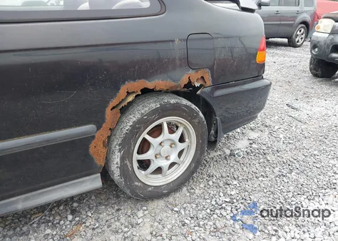 1997 Honda Civic Hx from USA, damaged, VIN 1HGEJ7122VL102435